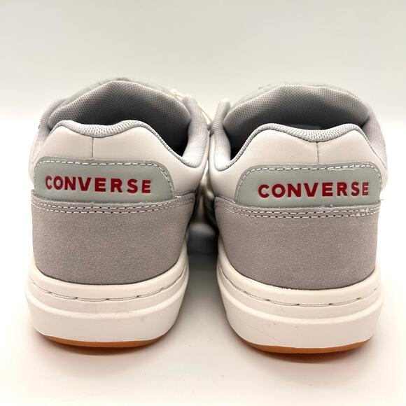 Converse Pro Blaze Classic Ox Shoes M 9 W 10.5 Barley Grey Red Sneakers A12719C